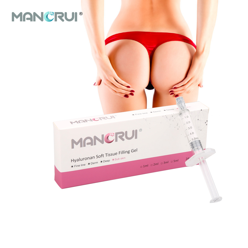 Crosslinked Hyaluronic Acid Filler Subskin 5ml Cheek enhancer, Chin Filler（Certified by CE and FDA.）