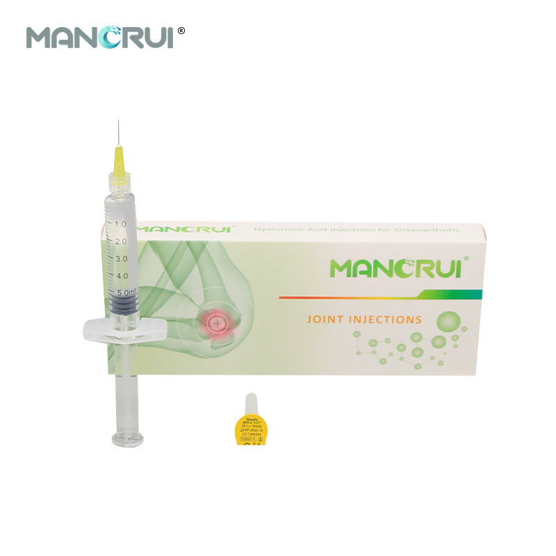 Hot sale Non cross linked hyaluronic acid gel knee joint 5ml（Certified by CE and FDA.）